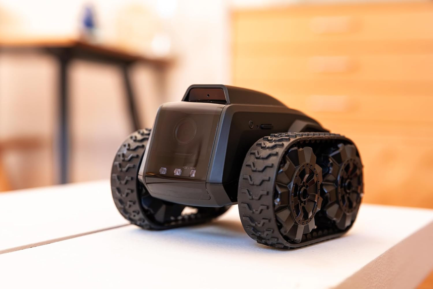 All-Terrain Mobile Camera Robot for Monitoring