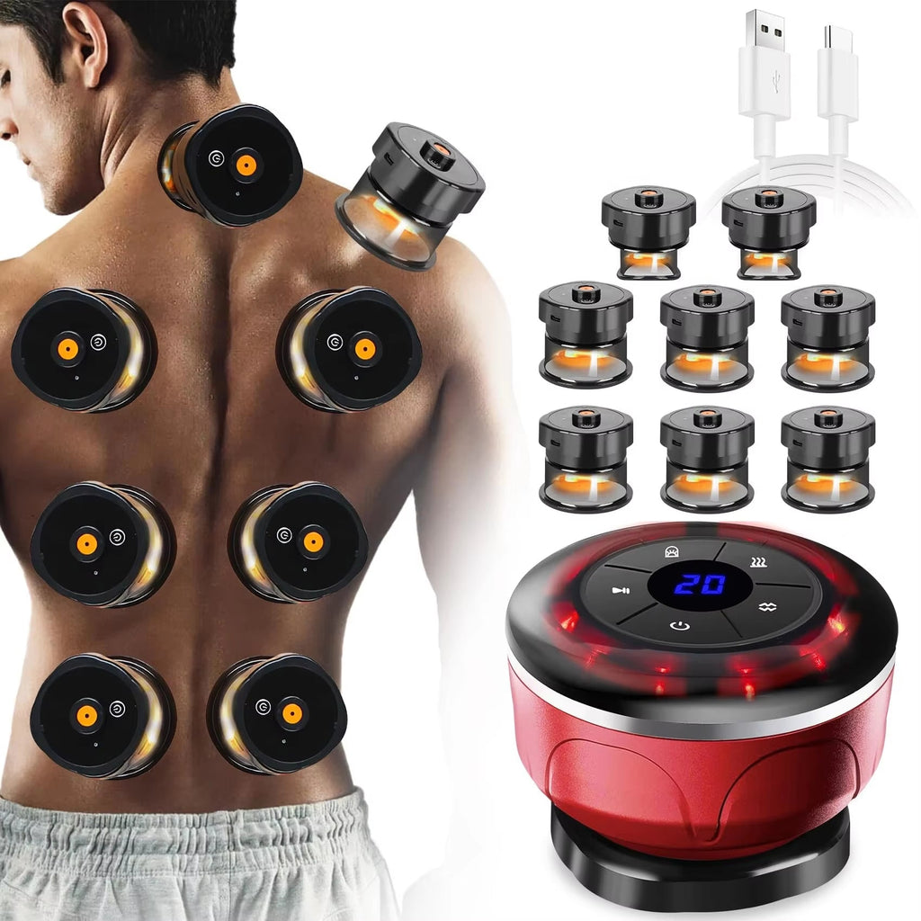 electric cupping massager EMS 8-Cup