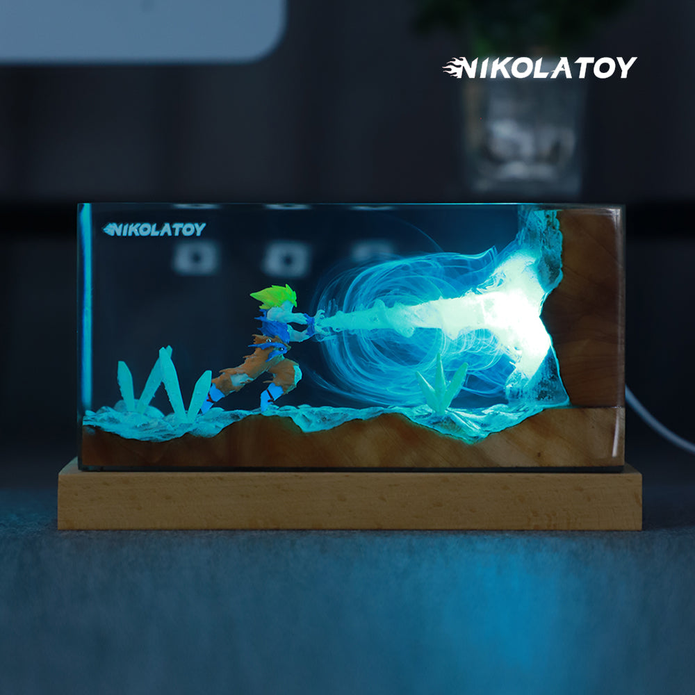 Dragon Ball Z Kakarot Resin RGB Night Light Desktop Decoration
