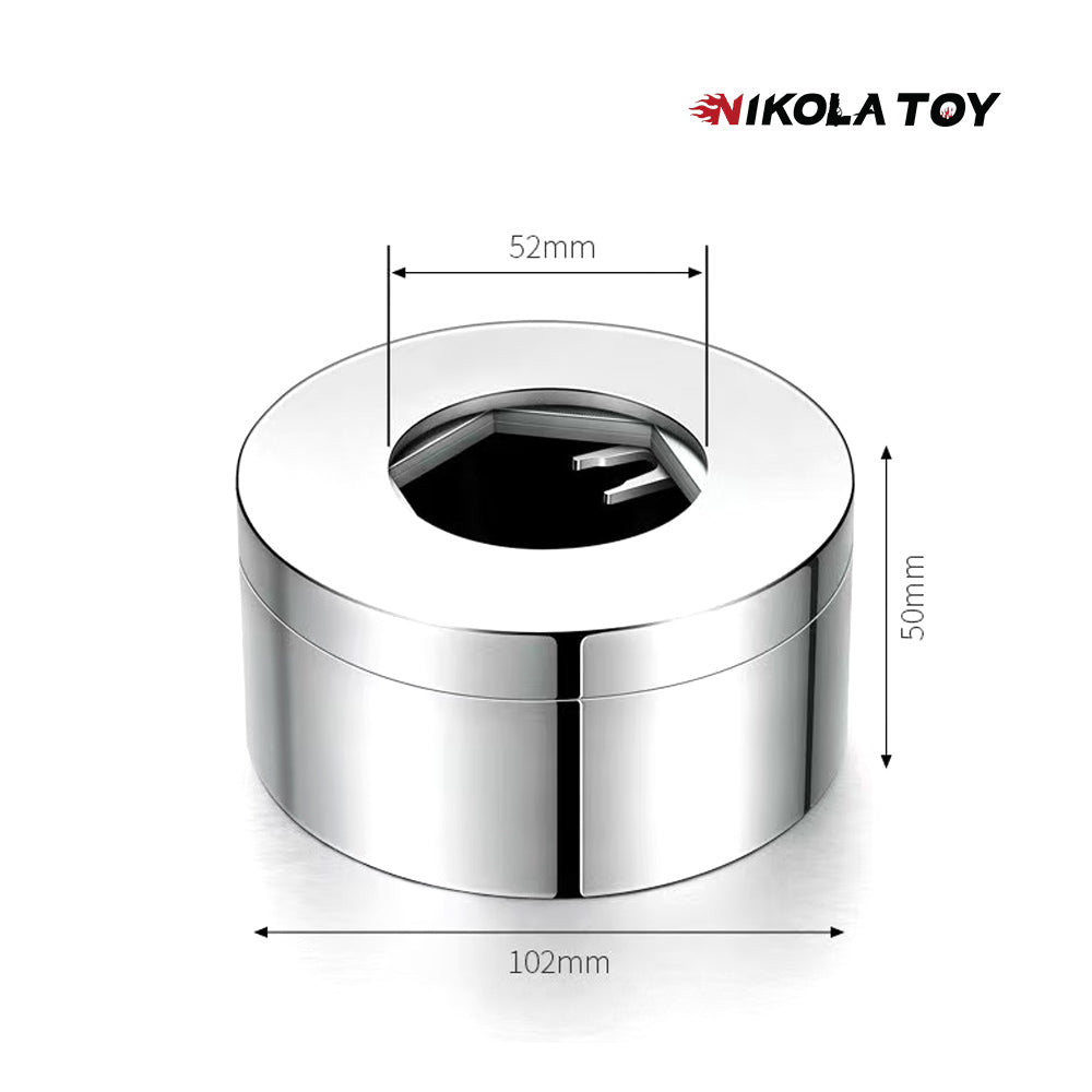 Creative metal mechanical ashtray