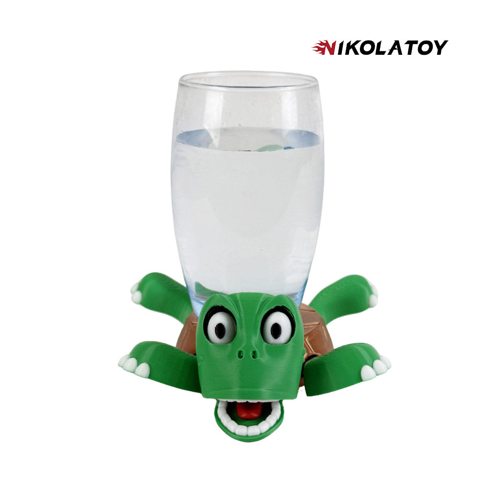 Funny 3D printed turtle cup pad