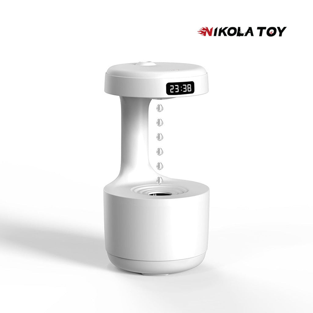Water droplet counter current / counter gravity device