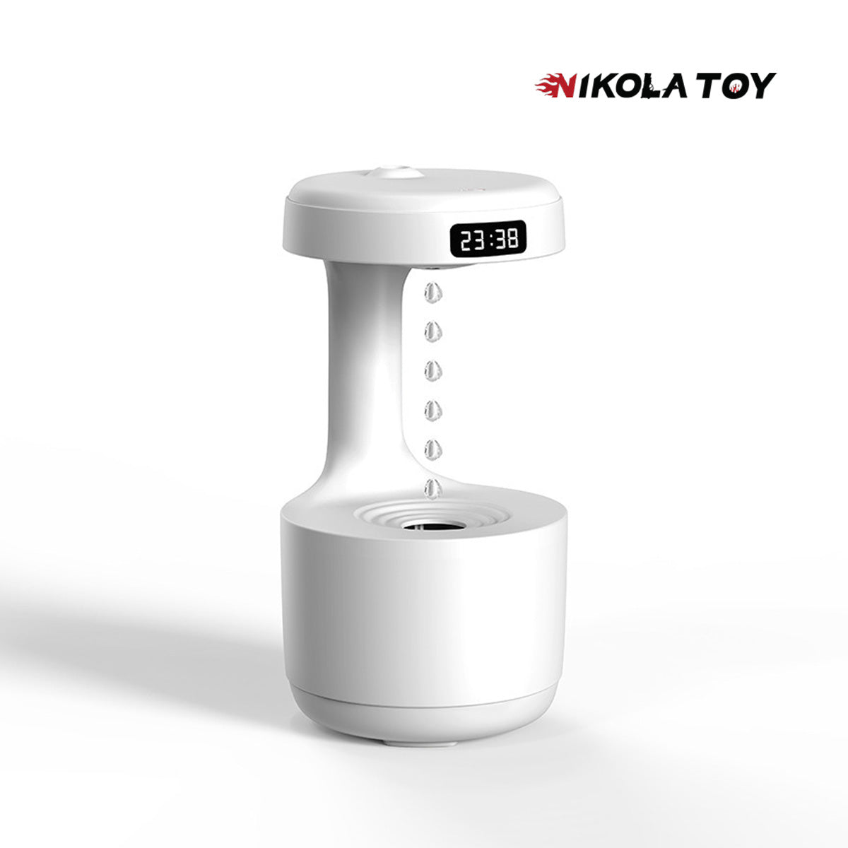 Water droplet counter current / counter gravity device
