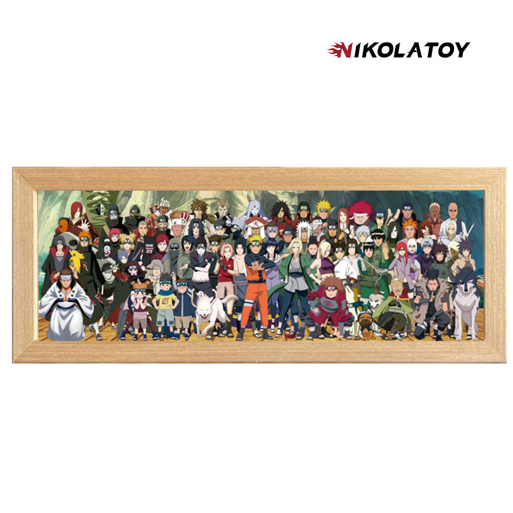 Creative Family Photo Acrylic Stereoscopic Painting (LED Light)