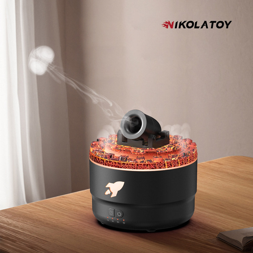 Creative Desktop Cannon Humidifier & Aromatherapy Machine