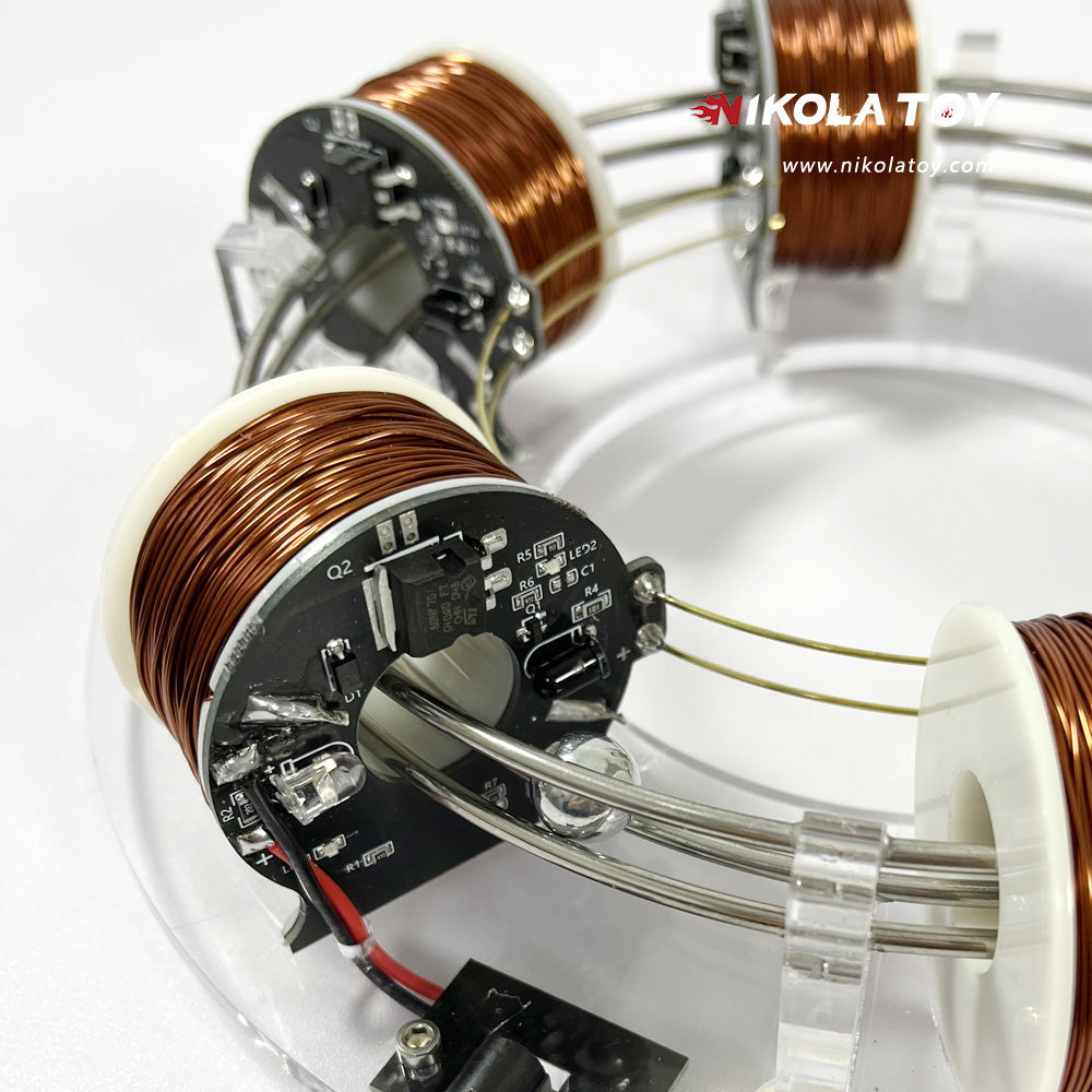 High tech electromagnetic coil accelerator