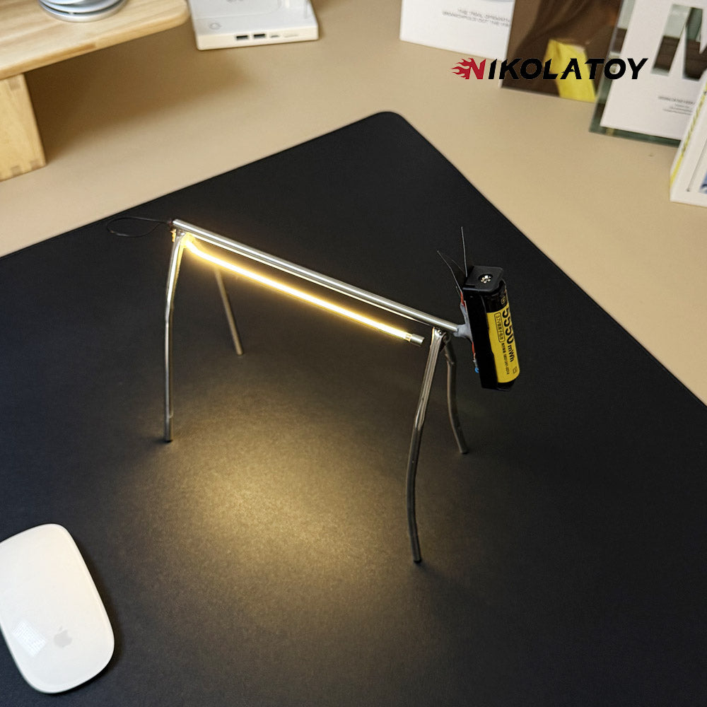 Cute skinny dog light