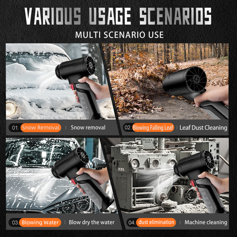 Powerful handheld turbofan X9
