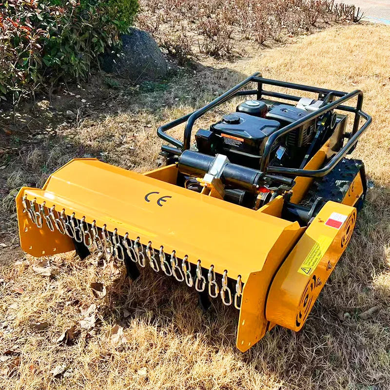 Remote Control Flail Crawler Mower