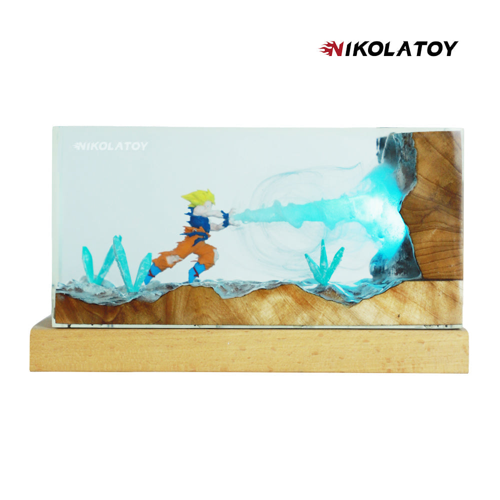 Dragon Ball Z Kakarot Resin RGB Night Light Desktop Decoration