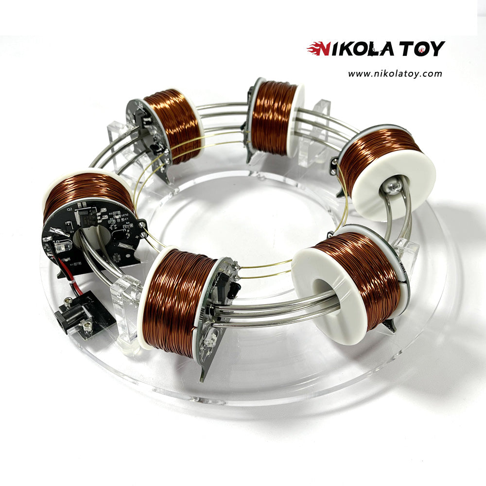 High tech electromagnetic coil accelerator