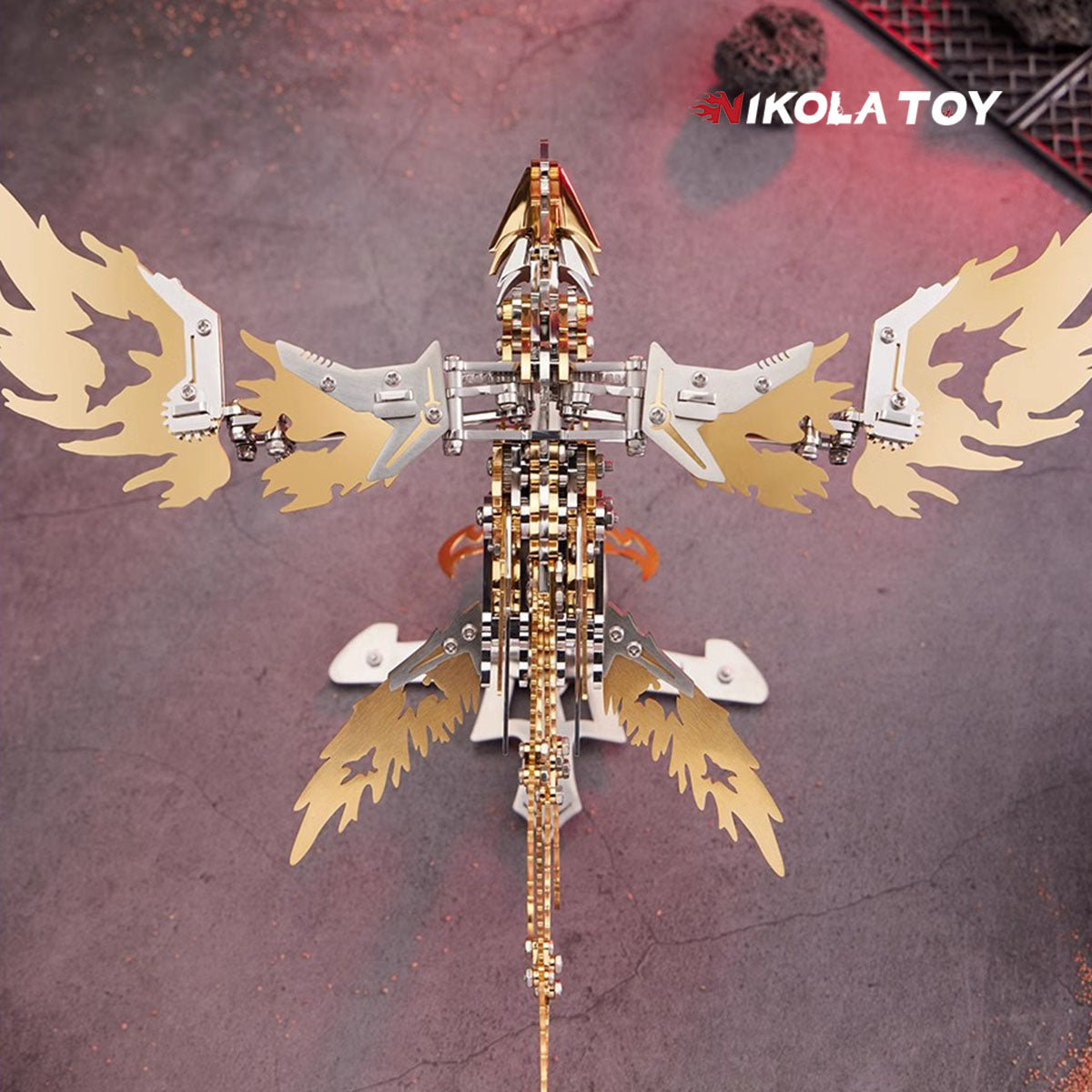 Mechanical species - Phoenix (3D metal puzzle)