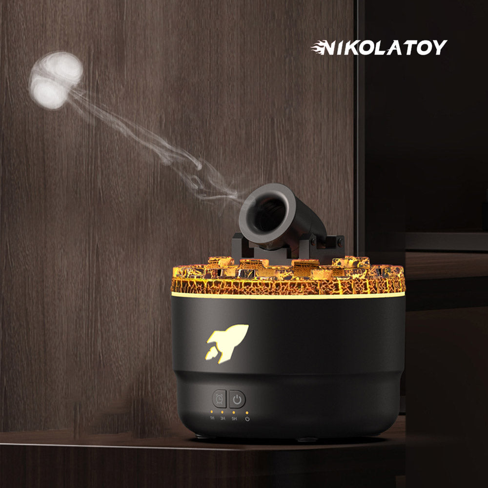 Creative Desktop Cannon Humidifier & Aromatherapy Machine