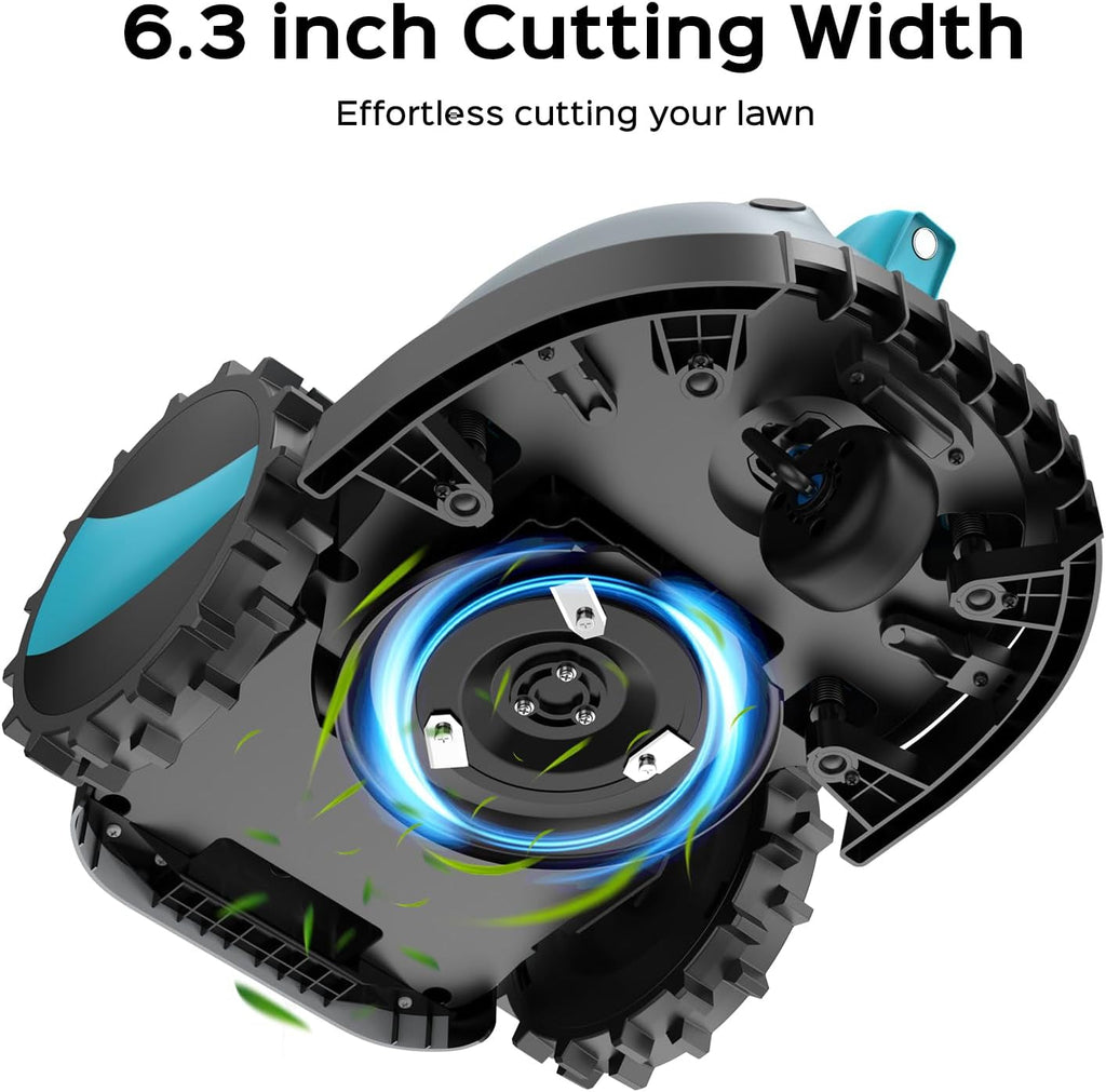 V100 Robotic Lawn Mower Smart Automatic Grass Cutter