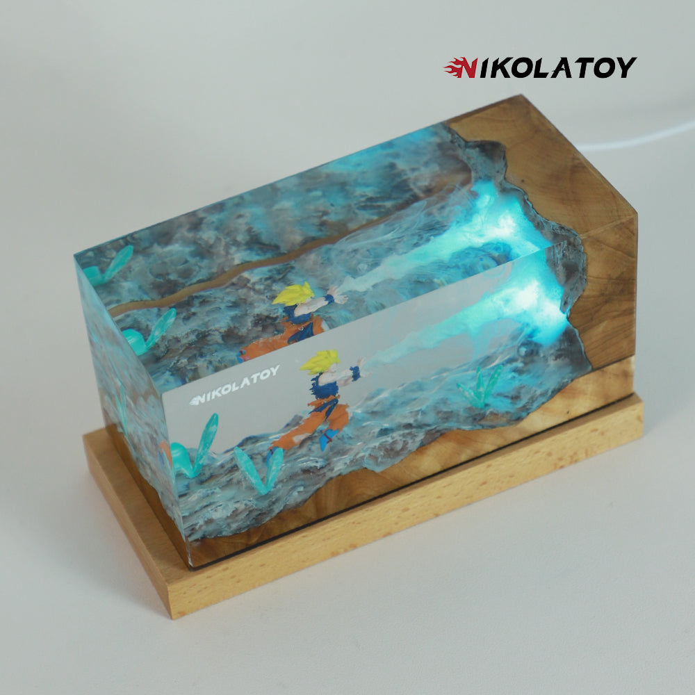 Dragon Ball Z Kakarot Resin RGB Night Light Desktop Decoration