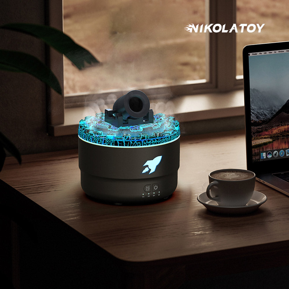 Creative Desktop Cannon Humidifier & Aromatherapy Machine