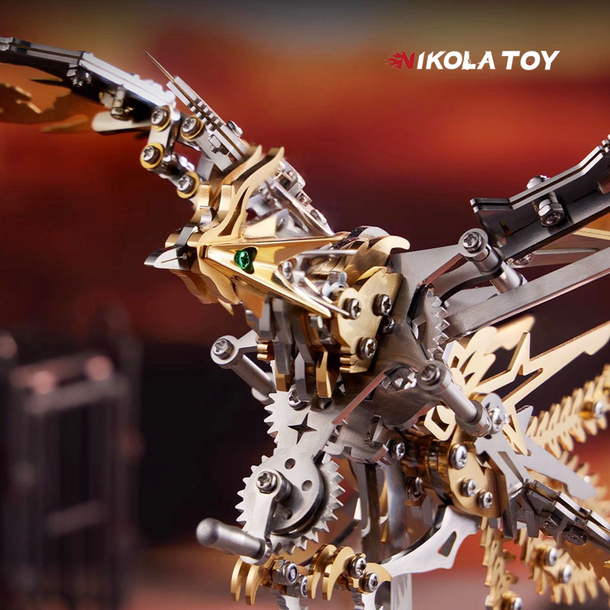 Mechanical species - Phoenix (3D metal puzzle)