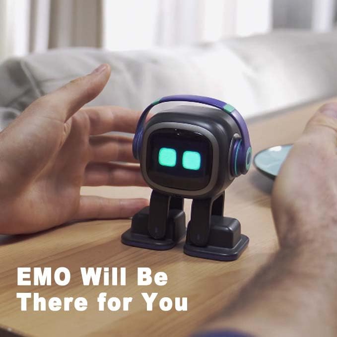 Emo ChatGPT-Enabled AI Desk Robot Companion
