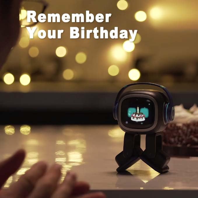 Emo ChatGPT-Enabled AI Desk Robot Companion