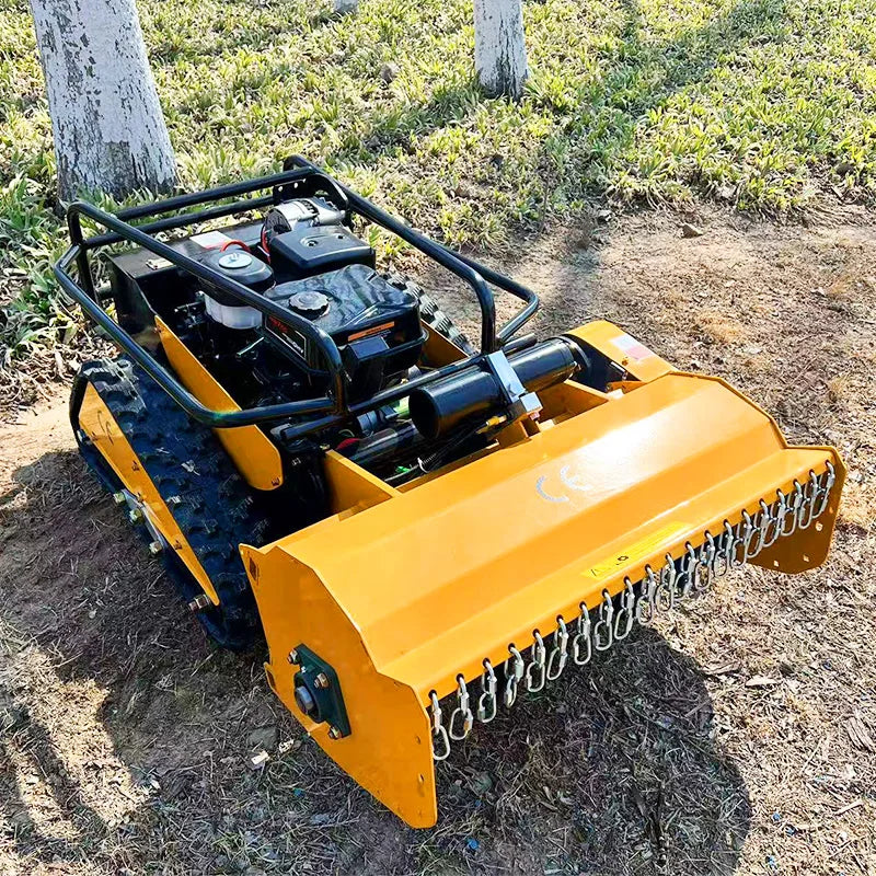 Remote Control Flail Crawler Mower