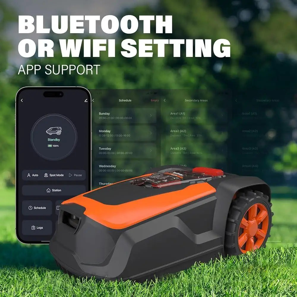 Automatic Robot Lawn Mower Autonomous Grass Cutter