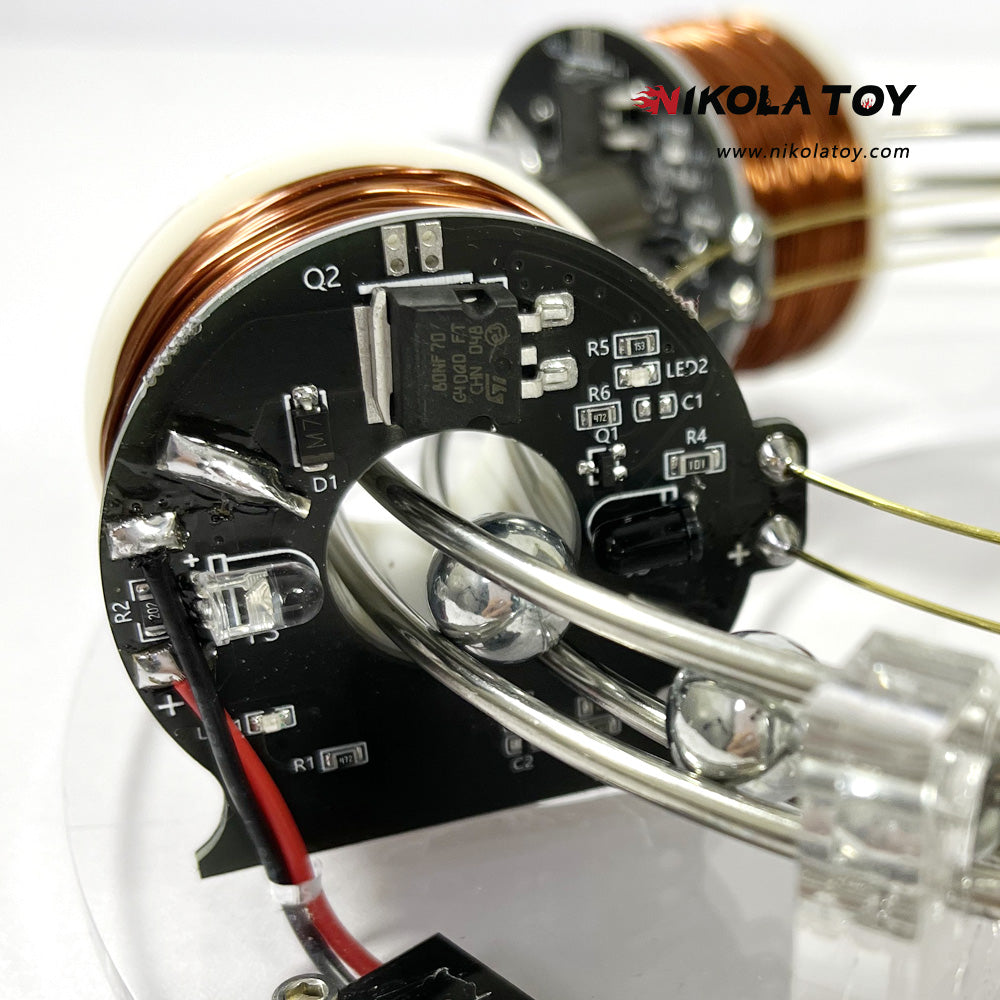 High tech electromagnetic coil accelerator