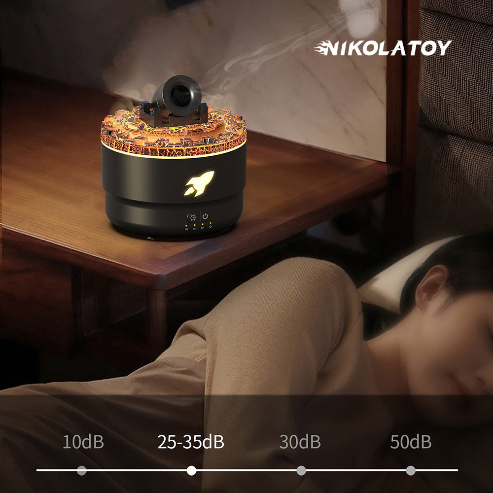 Creative Desktop Cannon Humidifier & Aromatherapy Machine