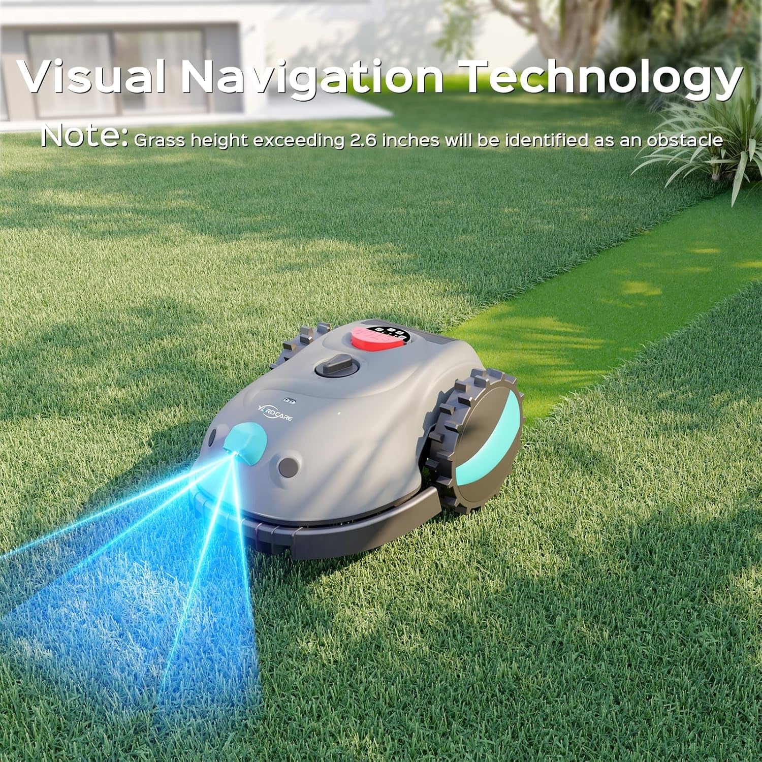 V100 Robotic Lawn Mower Smart Automatic Grass Cutter