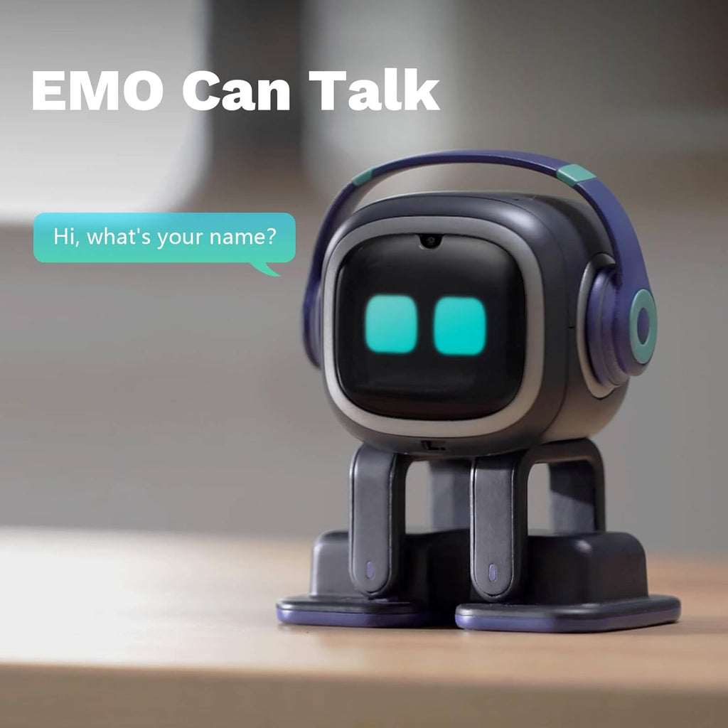 Emo ChatGPT-Enabled AI Desk Robot Companion
