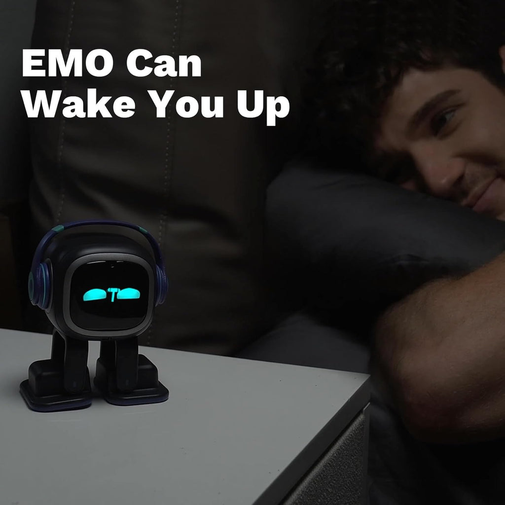 Emo ChatGPT-Enabled AI Desk Robot Companion