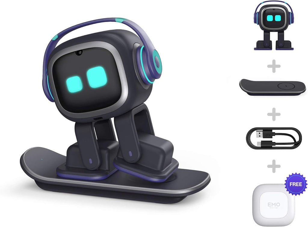 Emo ChatGPT-Enabled AI Desk Robot Companion