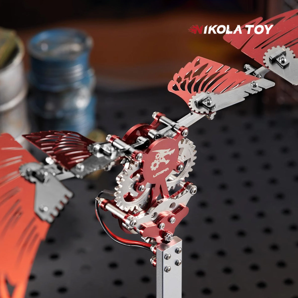 Alloy mechanical bird DIY KITS