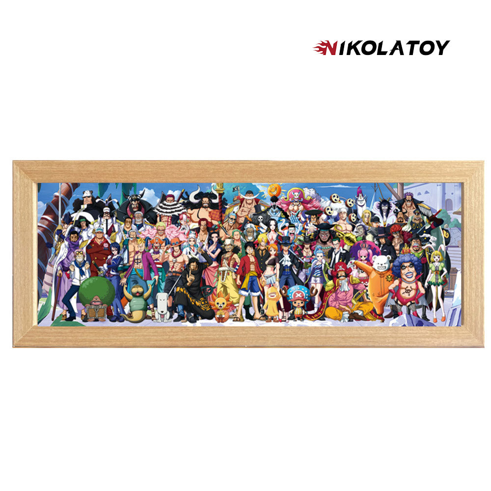 Creative Family Photo Acrylic Stereoscopic Painting (LED Light)