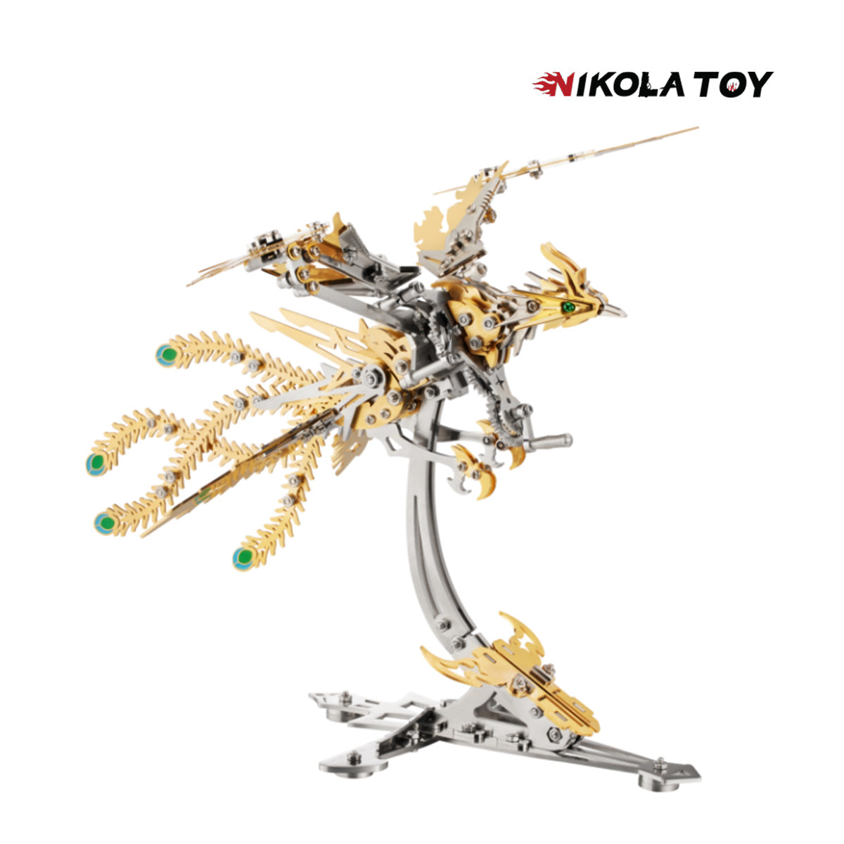 Mechanical species - Phoenix (3D metal puzzle)
