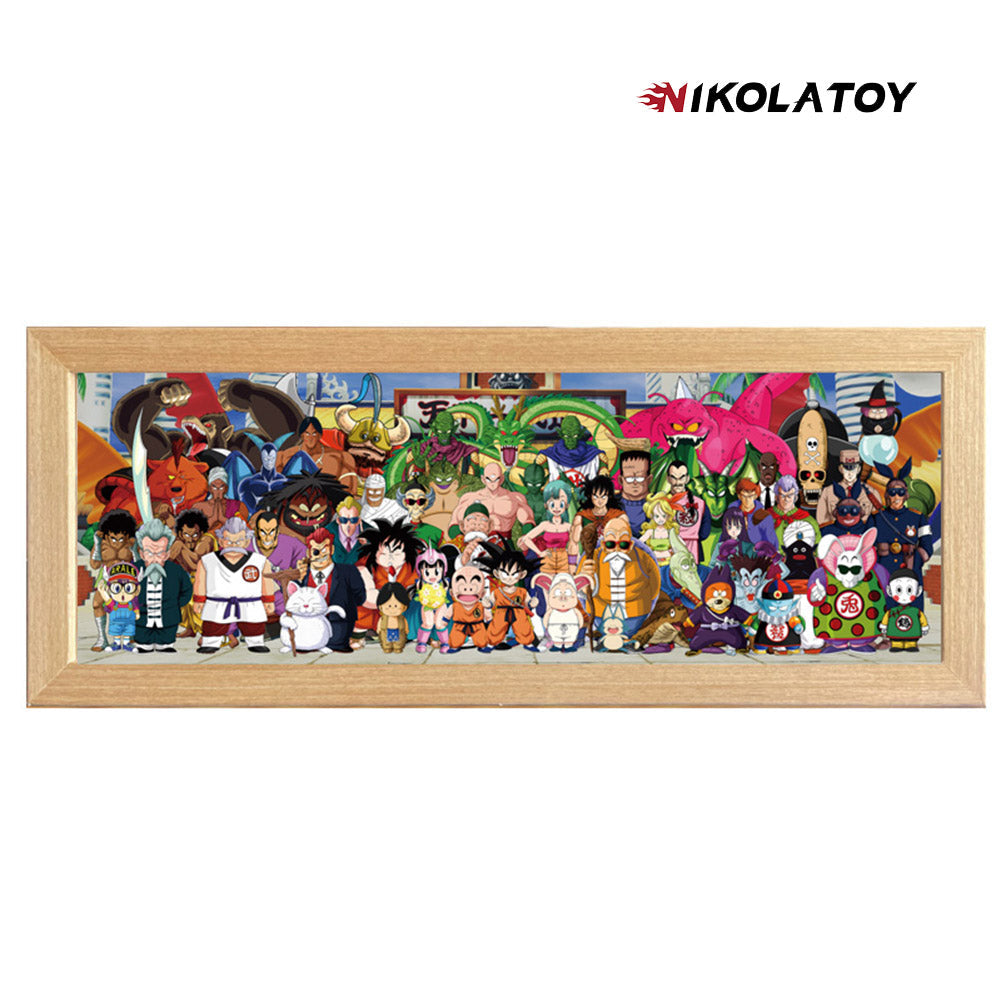 Creative Family Photo Acrylic Stereoscopic Painting (LED Light)