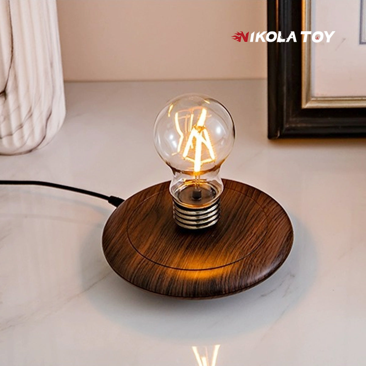 High tech desktop ornaments - suspended lights