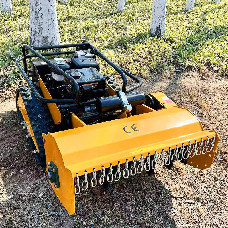 Remote Control Flail Crawler Mower