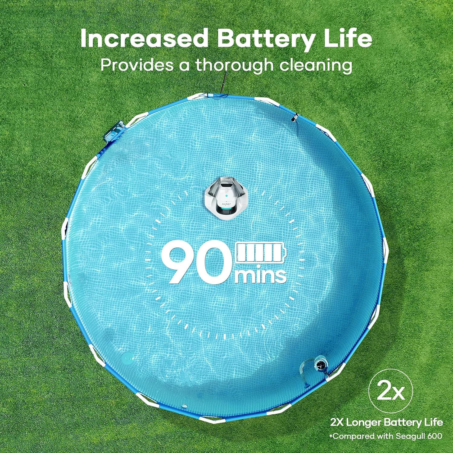 Cordless Robotic Pool Vacuum Automatic