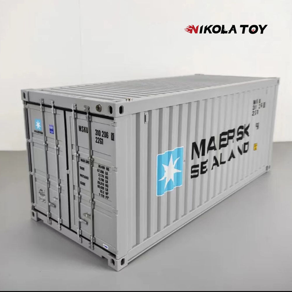 MAERSK large-sized container model toy with LED display box