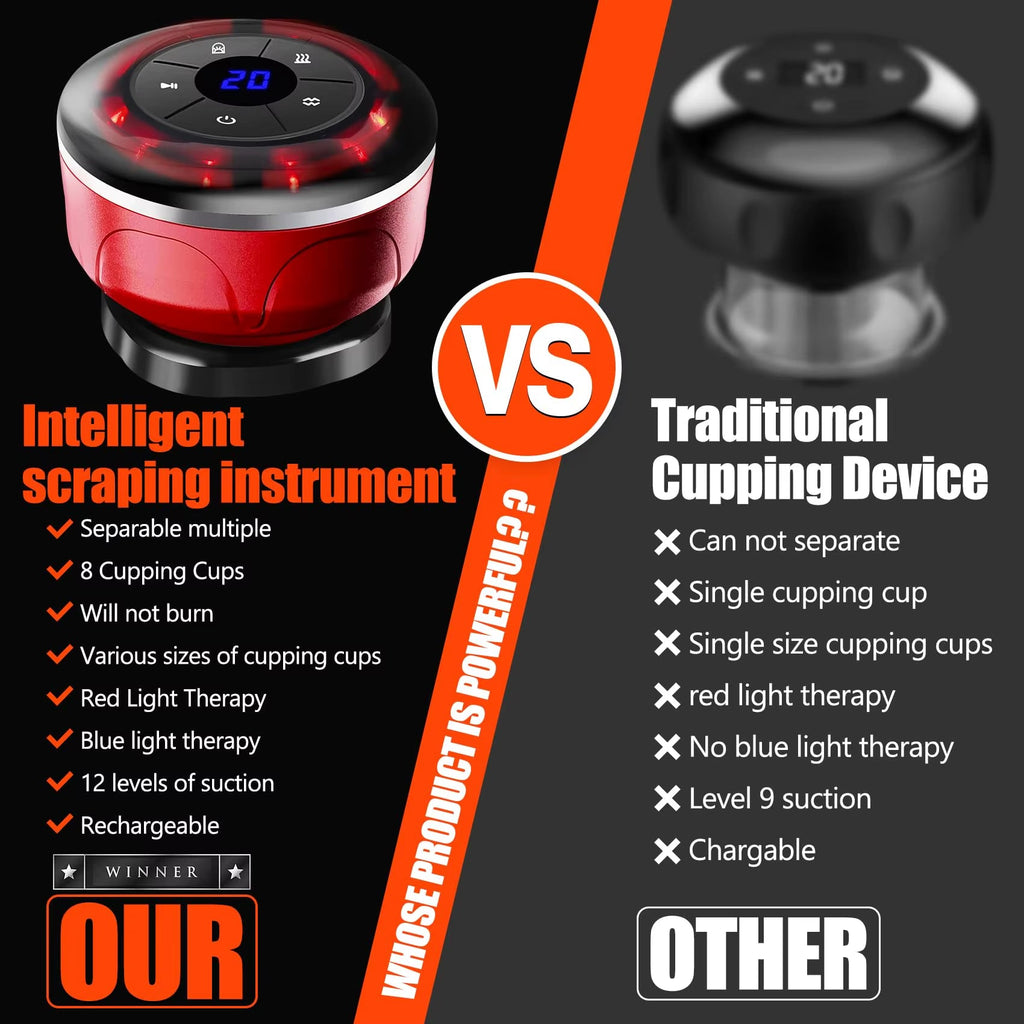 electric cupping massager EMS 8-Cup