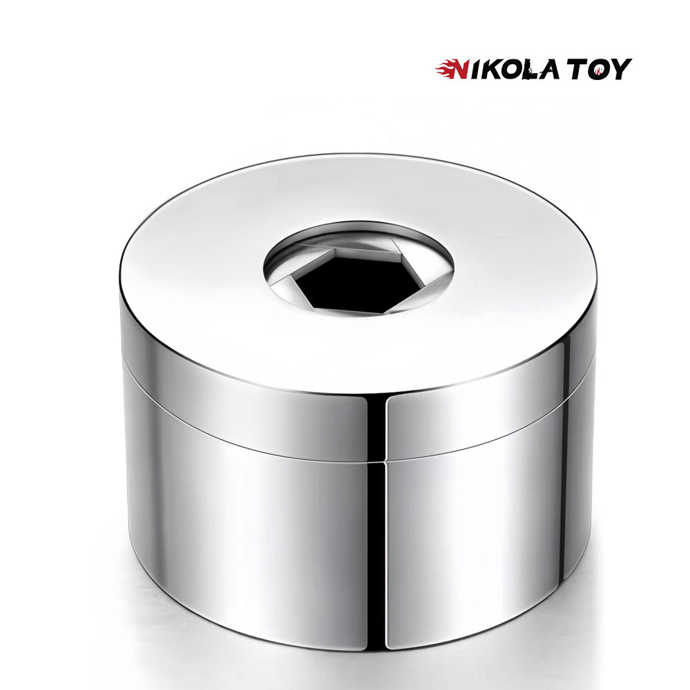 Creative metal mechanical ashtray