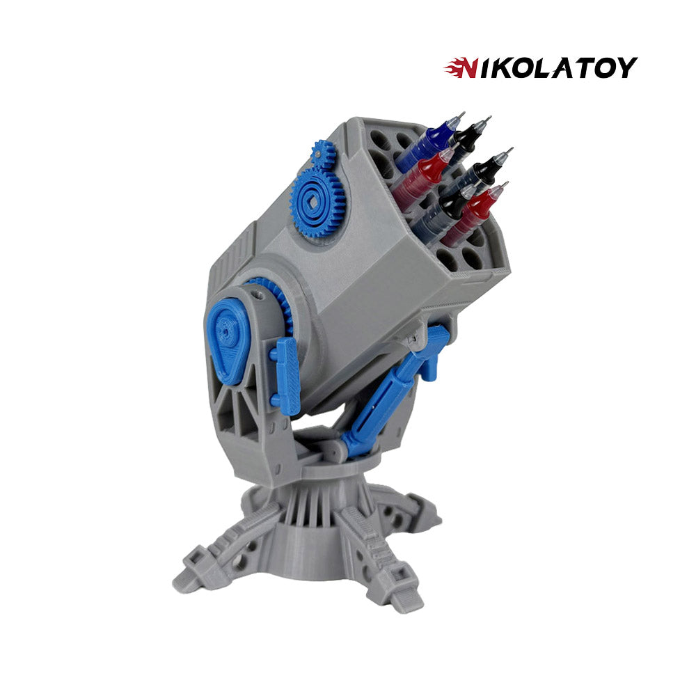 Battlefield mecha pen holder