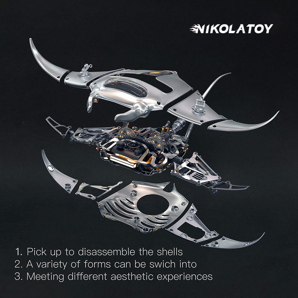 Mechanical species - Manta ray (finished product)