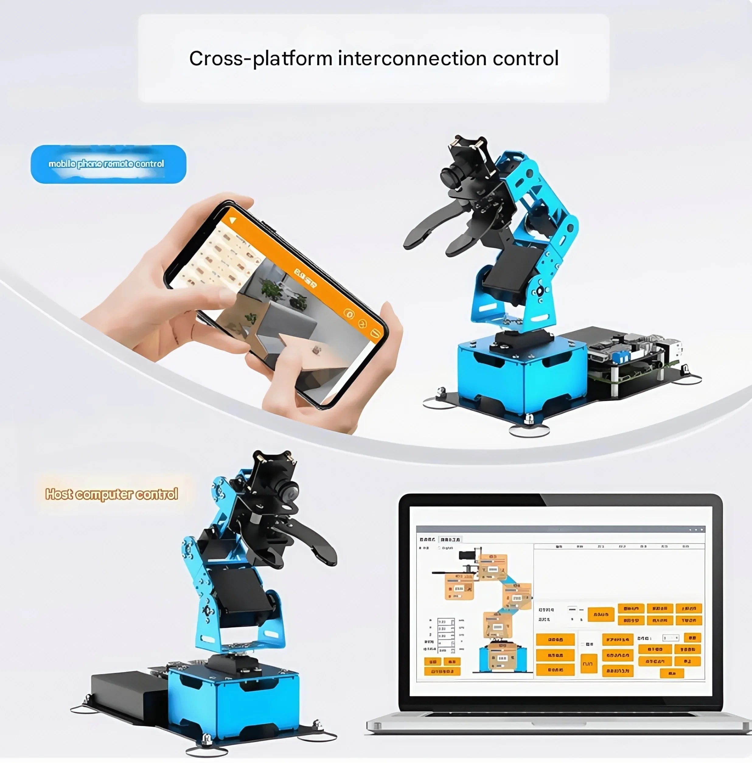 Visual Recognition Robotic Arm with Intelligent Sorting