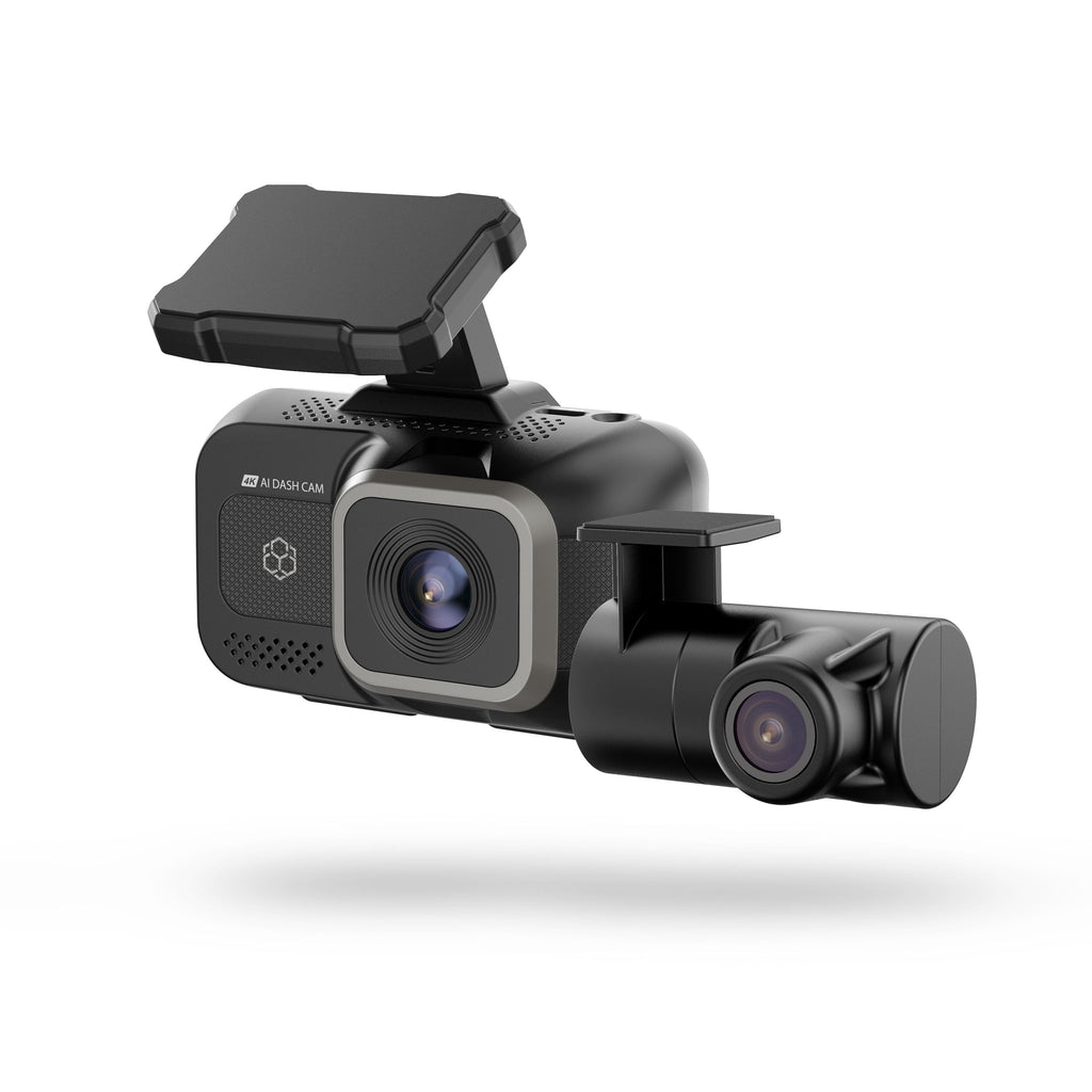 4K AI dash cam with rear camera