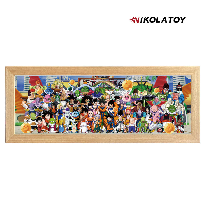 Creative Family Photo Acrylic Stereoscopic Painting (LED Light)
