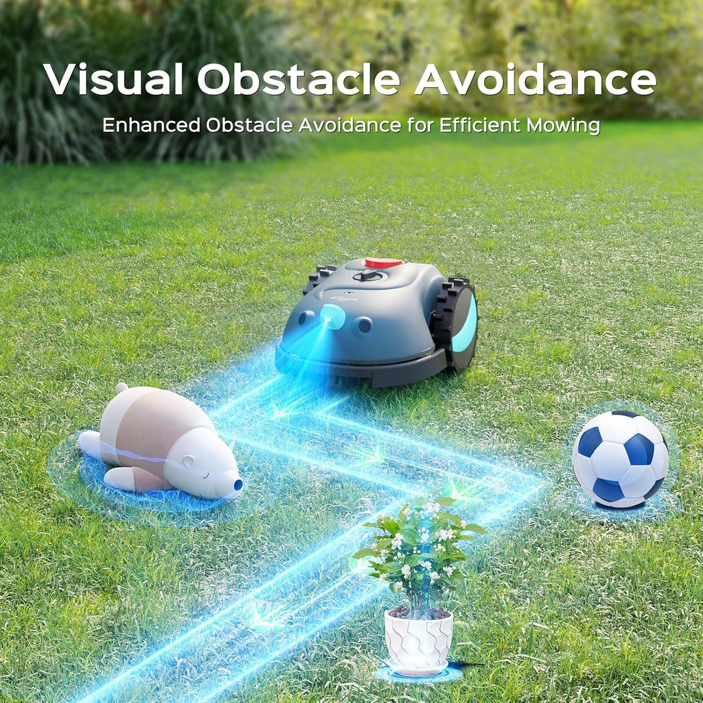 V100 Robotic Lawn Mower Smart Automatic Grass Cutter