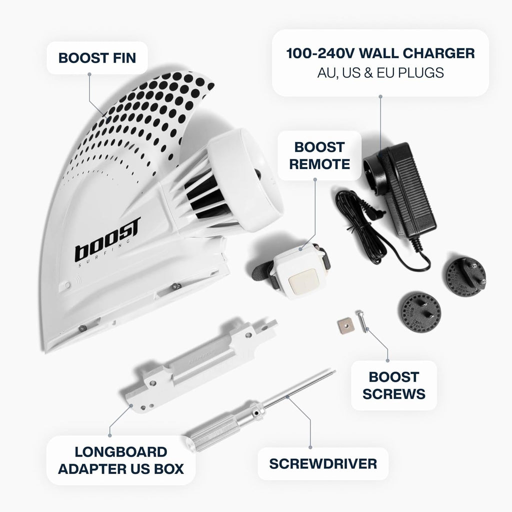 Electric Motor Surf Fin High Performance Paddle Assist