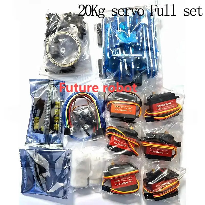 6 DOF Robot Arm Clamp. Precision Control and Automation Projects