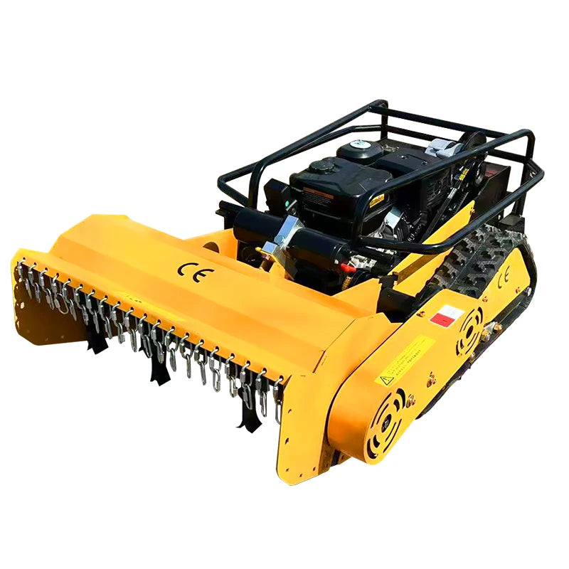 Remote Control Flail Crawler Mower
